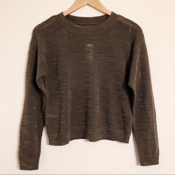 LOFT Lou & Grey Spacedye Abbreviate Sweater - Picture 2 of 3